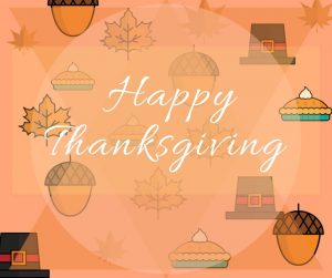 W Nov 23 2017 Happy Thanksgiving
